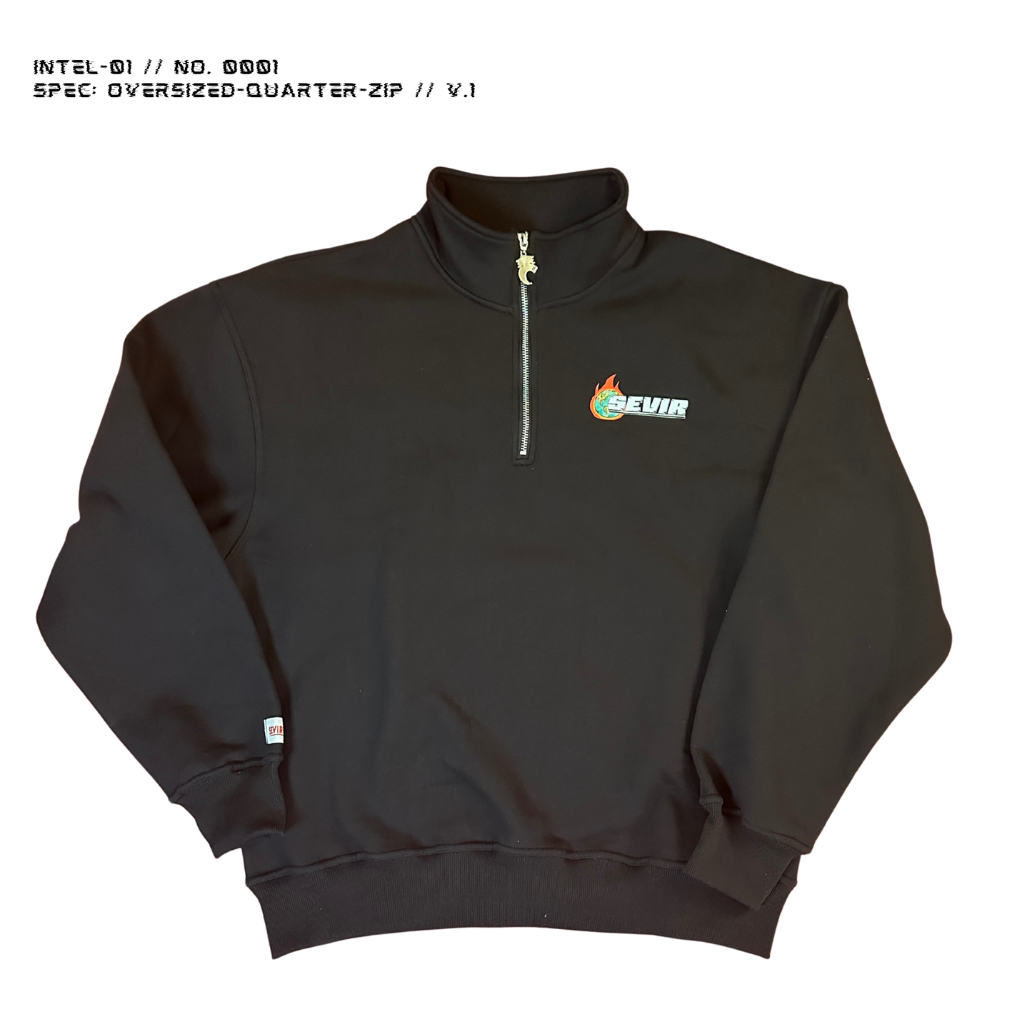 iNTEL-01 // NO. 0001 // oVERSIZED-qUARTER-zIP // V.1
