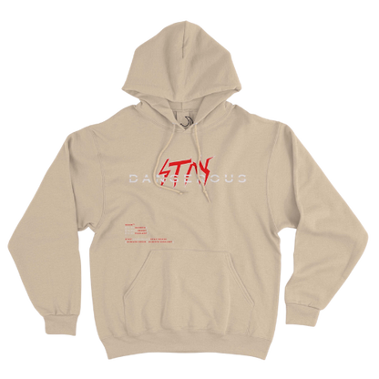 Unisex Biege Hoodie