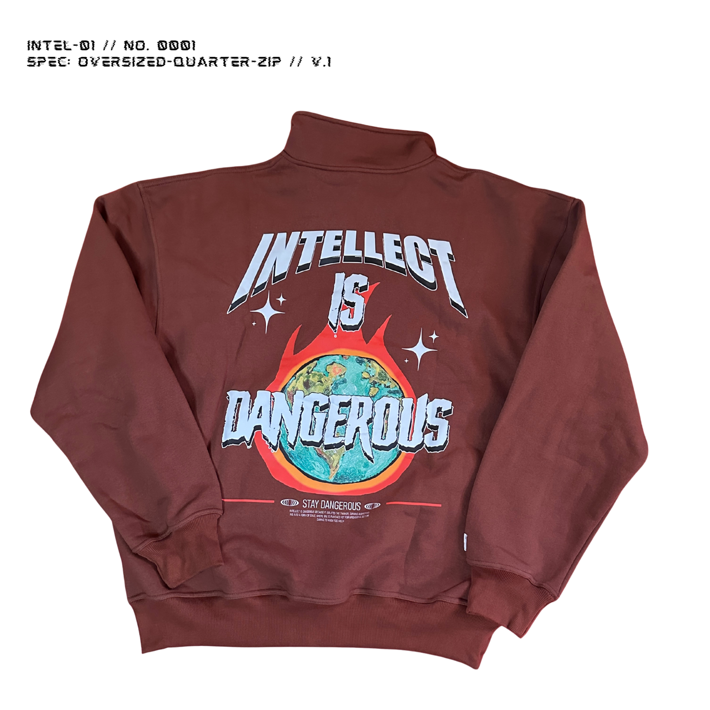 iNTEL-01 // NO. 0001 // oVERSIZED-qUARTER-zIP // V.1